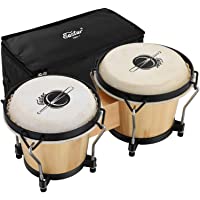Eastar Bongos de Madera 6 y 7 Pulgadas con Bolsa EBO-1